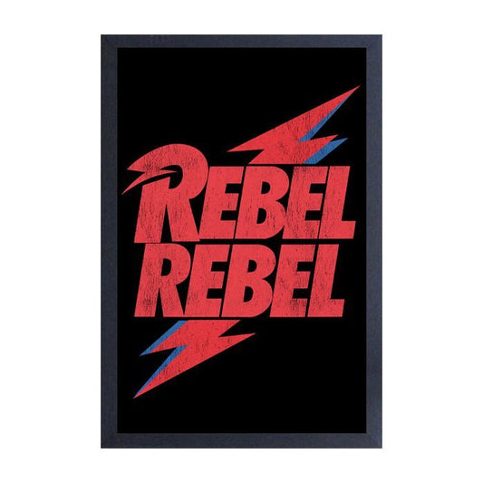 David Bowie - Rebel Rebel 11x17 Framed Print