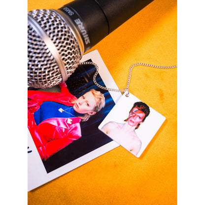 Aladdin Sane Portrait Pendant