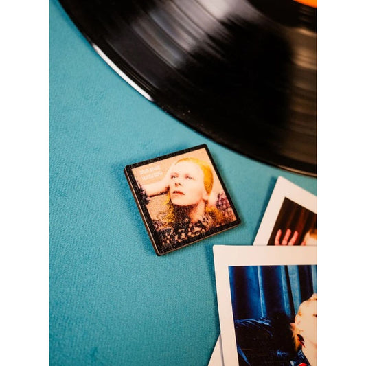 Hunky Dory Album Brooch