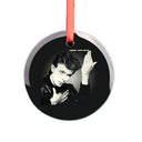 Heroes Cover Glass Ornament