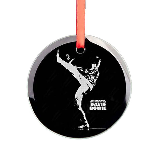 The Man Who Sold The World Glass Ornament