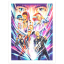 David Bowie The Sound of Light Poster - White