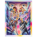 David Bowie The Sound of Light Poster - Silver