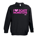 Scary Pink Monsters Youth Hoodie