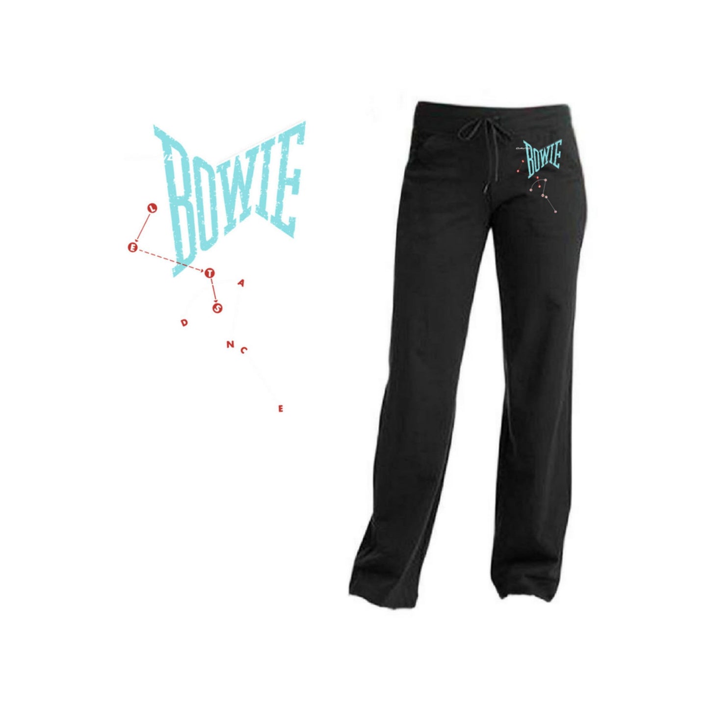 David Bowie Let's Dance Yoga Pants