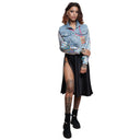 Bowie Hand Painted Women's Denim Jacket