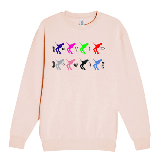 Never Let Me Down Horizontal Logo Crew Neck Fleece