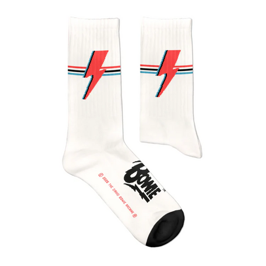 David Bowie Aladdin Sane Athletic Socks