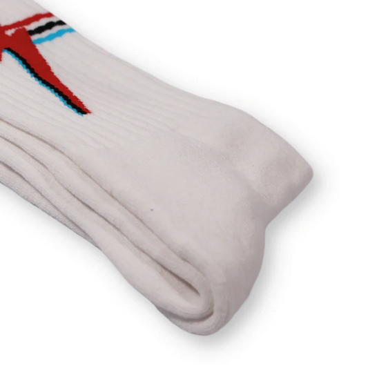 David Bowie Aladdin Sane Athletic Socks