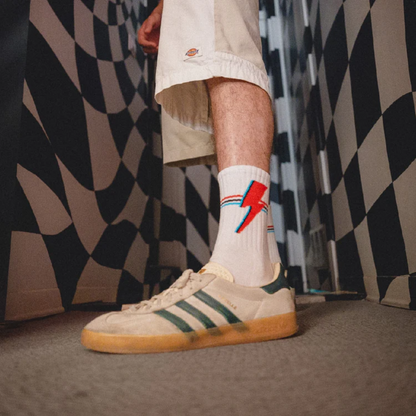 David Bowie Aladdin Sane Athletic Socks