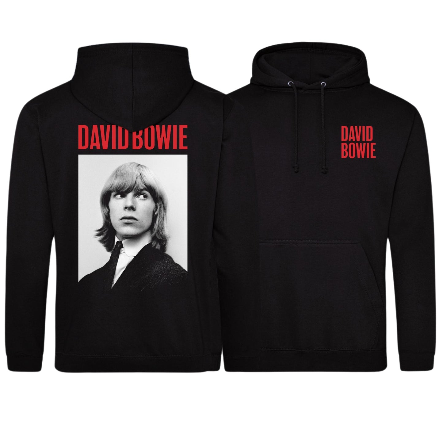 Black and White Portrait Hoodie (Choice of Blank)