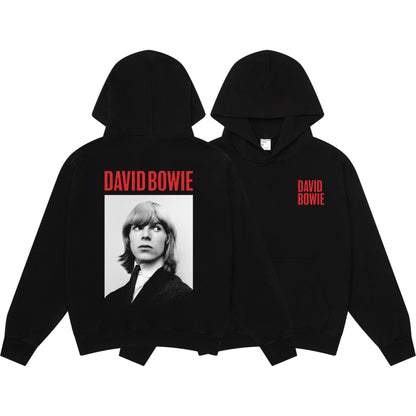 Black and White Portrait Hoodie (Choice of Blank)