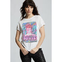 Bowie Vintage Washed Graffiti Tee