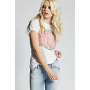 David Bowie Rebel Rebel Leopard Faded Tee
