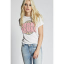 David Bowie Rebel Rebel Leopard Faded Tee