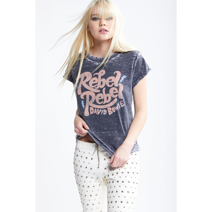 Bowie Rebel Rebel Vintage Washed Tee