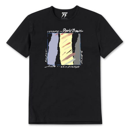 david bowie scary monsters shirt David Bowie Scary Monsters 40th Anniversary Black T-Shirt
