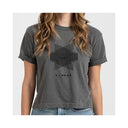Crossed Signals Retro Crop Top