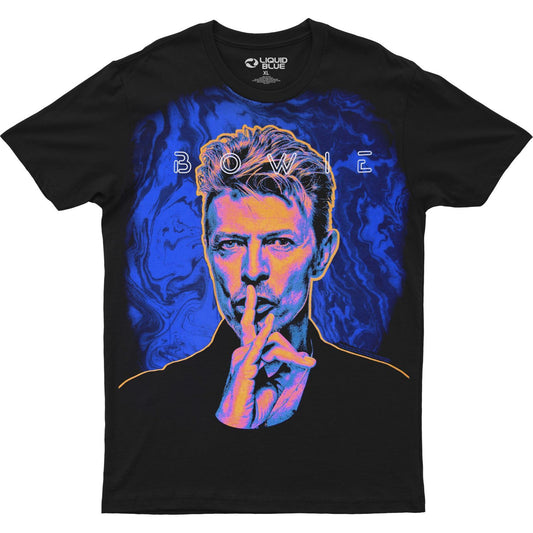 David Bowie SHHH! Bowie Black T-Shirt