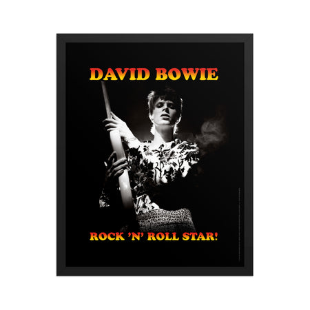 David Bowie Rock 'N' Roll Star 日本版 David Bowie Rock n' Roll Star Framed Print